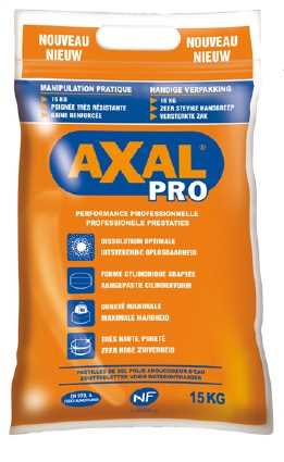 Pastilles de sel de qualité pour adoucisseur d'eau AXAL